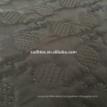 warm fabric for winter coat,100% polyester quilting embroidered fabric